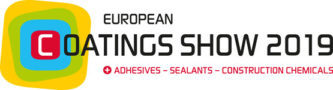 European Coating Show 19-21 MARCH 2019 VISIT US Hall 6 – Stand 118
