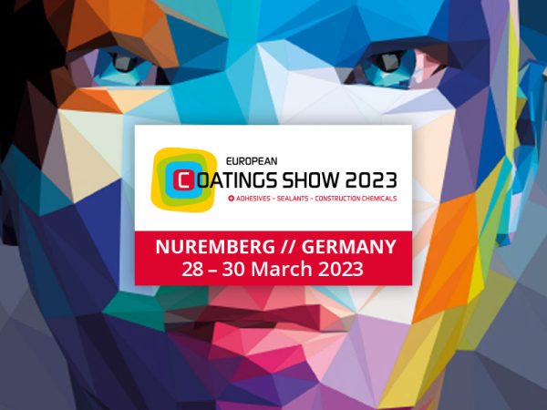 European Coating Show 28-30 MARZO 2023 VISITATECI Hall 4 – Stand 4-201